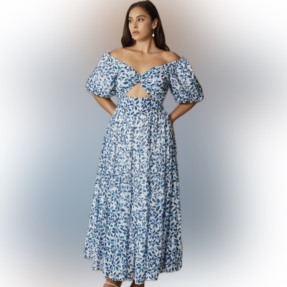 🩵 PLUS Floral Dress 🩵 - Picture 4 of 7